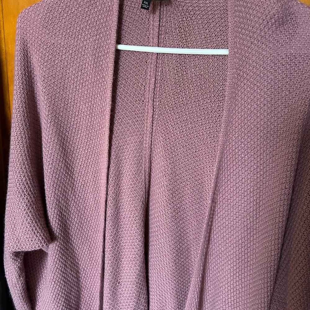 Women's Mauve Cardigan | XXL